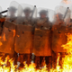 Illustration for article titled These Photos Of Soldiers Executing Fire Phobia Training Will Terrify You